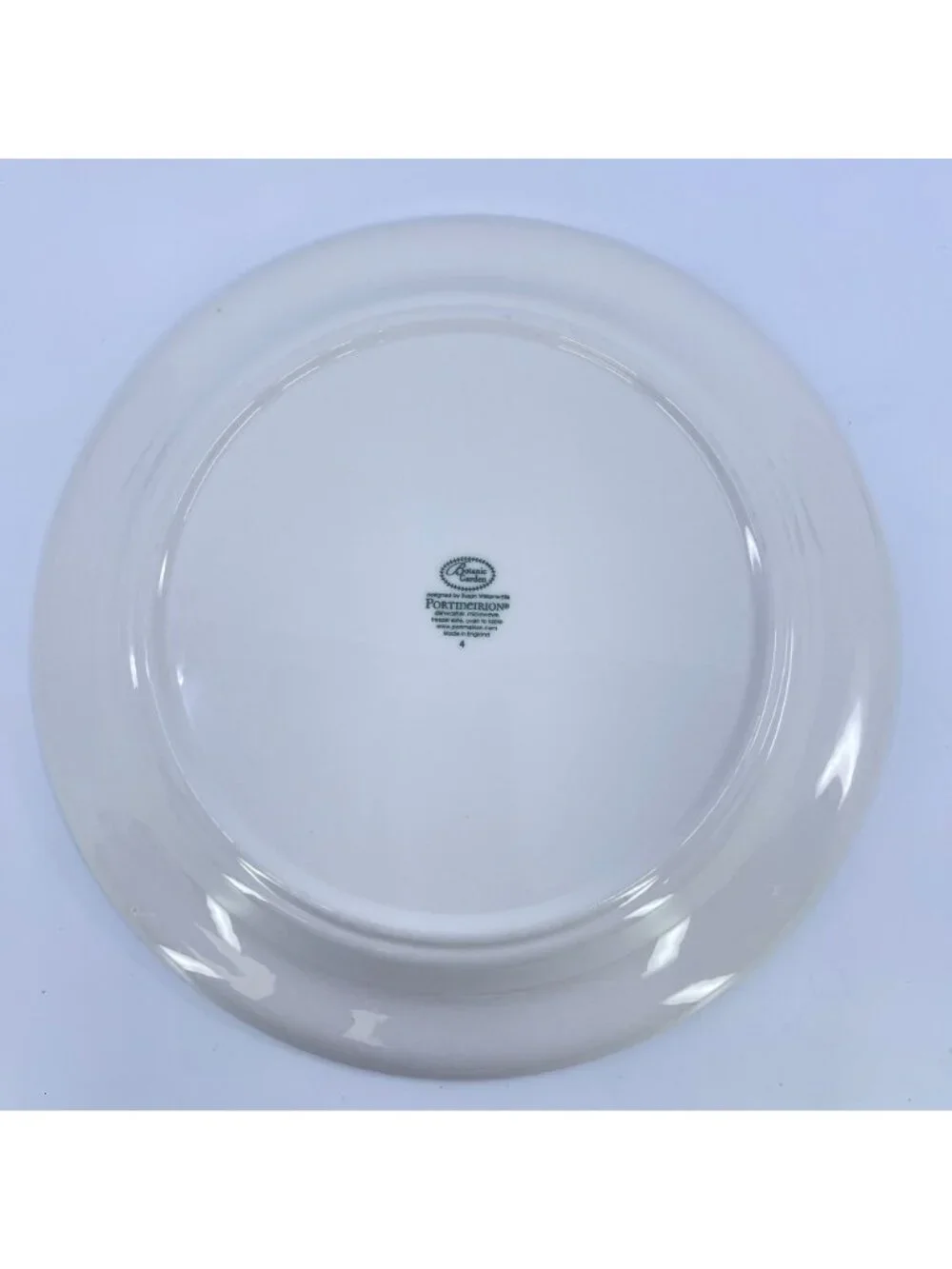 vintage portmeirion botanic garden tulipa liliaceae pink parrot tulip plate